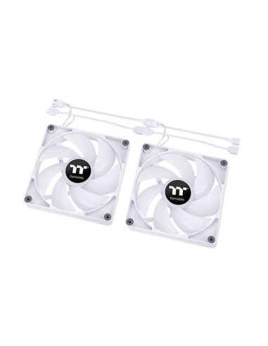 Thermaltake TT CT120 ARGB Sync PC Carcasa del ordenador Ventilador Blanco 2 pieza(s)