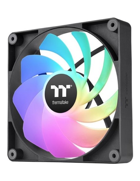 Thermaltake CT120 Reverse ARGB Carcasa del ordenador Ventilador 12 cm Negro 2 pieza(s)