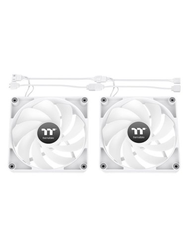 Thermaltake CT140 Reverse ARGB Carcasa del ordenador Ventilador 14 cm Blanco 2 pieza(s)
