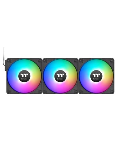 Thermaltake CL-F193-PL14SW-A sistema de refrigeración para ordenador Carcasa del ordenador Ventilador 14 cm Negro 3 pieza(s)