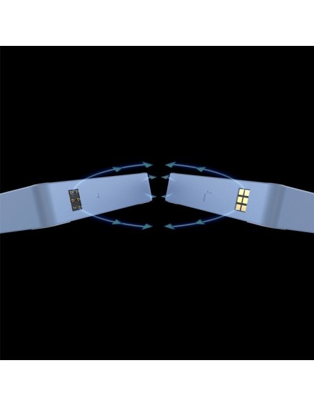 Thermaltake CL-F196-PL12BU-A sistema de refrigeración para ordenador Carcasa del ordenador Ventilador 12 cm Azul 3 pieza(s)