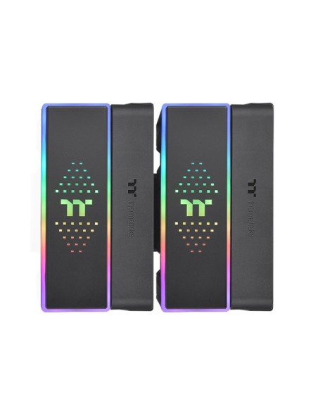 Thermaltake ASTRIA 600 Procesador Refrigerador de aire 12 cm Negro 2 pieza(s)