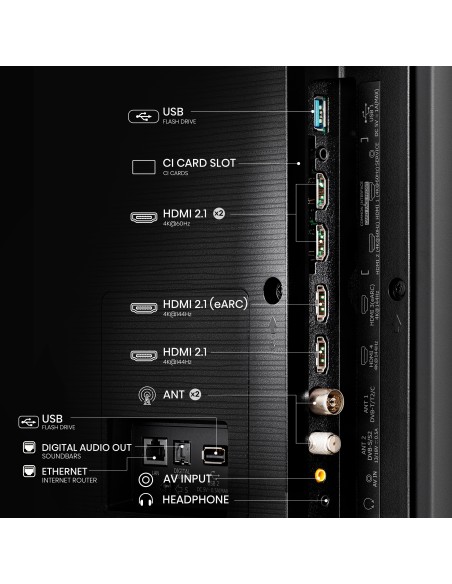 Hisense 100E7NQ PRO Televisor 2,54 m (100") 4K Ultra HD Smart TV Wifi Negro 500 cd   m²