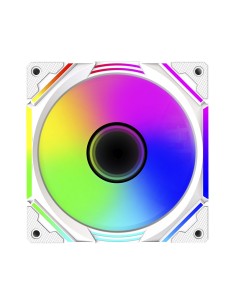 KeepOut XFC-120MW sistema de refrigeración para ordenador Carcasa del ordenador Ventilador 12 cm Blanco