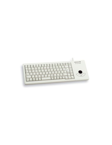 CHERRY XS Trackball teclado Universal USB QWERTY Inglés de EE. UU. Gris