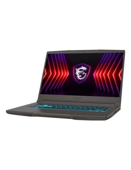 MSI Thin B12UC-1680XES Intel® Core™ i5 i5-12450H Portátil 39,6 cm (15.6") Full HD 16 GB DDR4-SDRAM 512 GB SSD NVIDIA GeForce