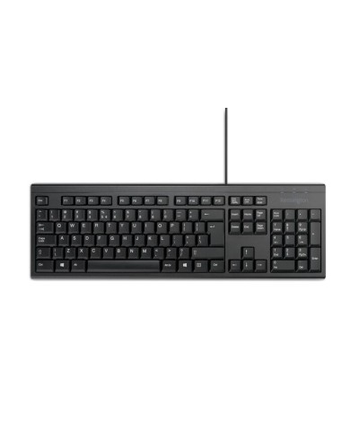 Kensington KB100 EQ teclado Hogar   Oficina USB QWERTY Español Negro