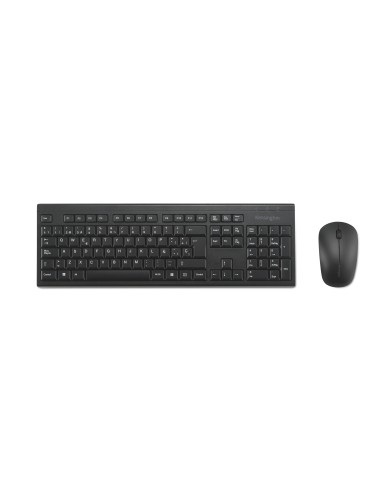 Kensington Conjunto de teclado y ratón inalámbricos KM150 EQ para sobremesa