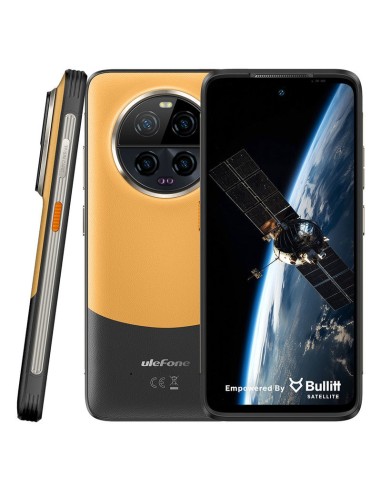 Ulefone Armor 23 Ultra 17,2 cm (6.78") Ranura híbrida Dual SIM Android 13 5G USB Tipo C 12 GB 512 GB 5280 mAh Negro, Naranja