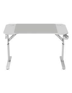 Mars Gaming MGD-ERGO120, Mesa Altura Ajustable 3 Posiciones, Superficie Ergonómica, Estructura Metálica, Alfombrilla XXL, 2