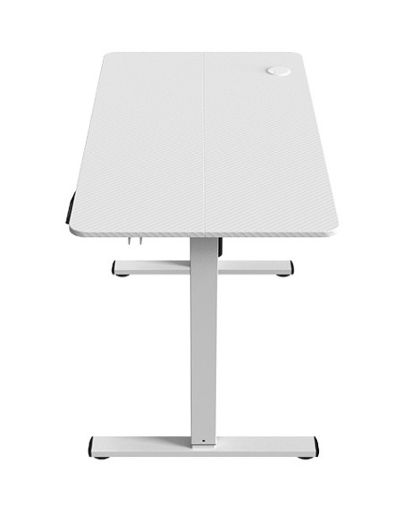 Mars Gaming MGD-ERGOPRO, Mesa Ajuste Altura Eléctrico 73-118cm, Superficie Ergonómica Fibra Carbono, Estructura Metálica,