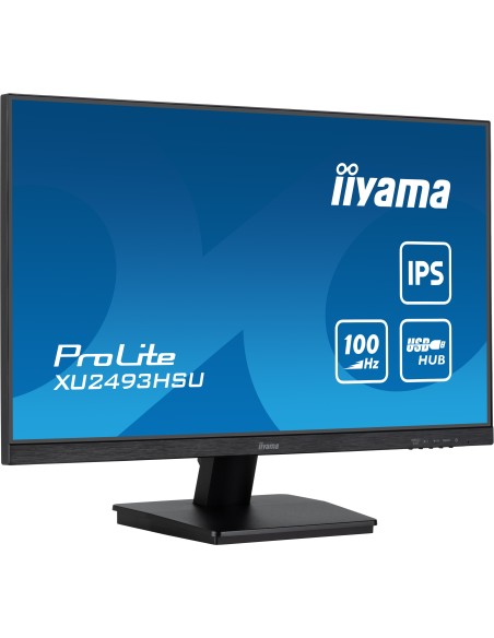 iiyama ProLite XU2493HSU-B7 pantalla para PC 60,5 cm (23.8") 1920 x 1080 Pixeles Full HD LED Negro
