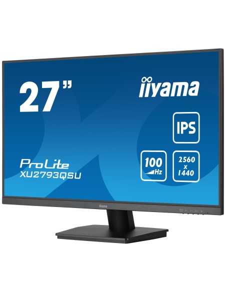 iiyama ProLite XU2793QSU-B7 LED display 68,6 cm (27") 2560 x 1440 Pixeles Wide Quad HD Negro