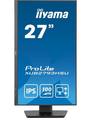 iiyama ProLite XUB2793HSU-B7 pantalla para PC 68,6 cm (27") 1920 x 1080 Pixeles Full HD LED Negro