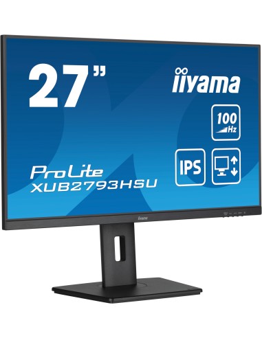 iiyama ProLite XUB2793HSU-B7 pantalla para PC 68,6 cm (27") 1920 x 1080 Pixeles Full HD LED Negro