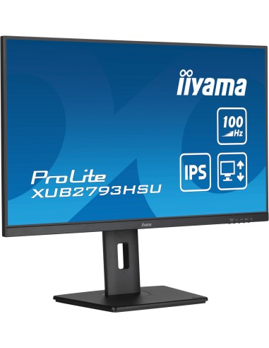 iiyama ProLite XUB2793HSU-B7 pantalla para PC 68,6 cm (27") 1920 x 1080 Pixeles Full HD LED Negro