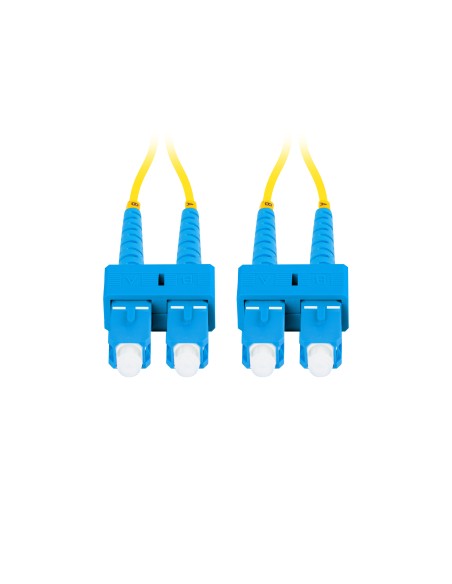Lanberg FO-SUSU-SD11-0050-YE Cable de fibra óptica e InfiniBand 5 m SC