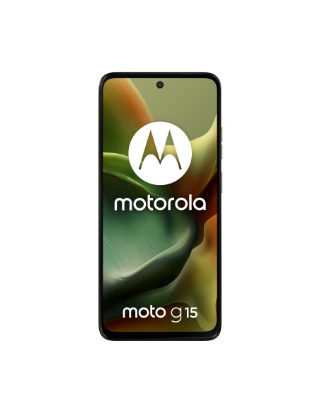 Motorola moto g15 17,1 cm (6.72") SIM doble Android 15 4G USB Tipo C 8 GB 128 GB 5200 mAh Verde Motorola moto g15 17,1 cm (6.72") SIM doble Android 15 4G USB Tipo C 8 GB 128 GB 5200 mAh Verde