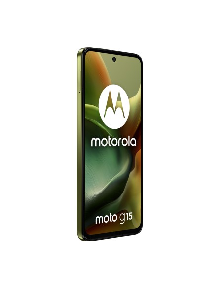 Motorola moto g15 17,1 cm (6.72") SIM doble Android 15 4G USB Tipo C 8 GB 128 GB 5200 mAh Verde Motorola moto g15 17,1 cm (6.72") SIM doble Android 15 4G USB Tipo C 8 GB 128 GB 5200 mAh Verde