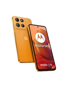 Motorola moto g15 17,1 cm (6.72") SIM doble Android 15 4G USB Tipo C 8 GB 256 GB 5200 mAh Naranja