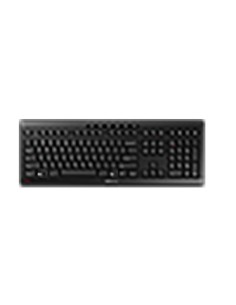 CHERRY Stream Wireless teclado Universal RF inalámbrica + USB QWERTY Internacional de EE.UU. Negro