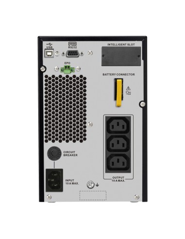 APC Easy UPS On-Line SRV sistema de alimentación ininterrumpida (UPS) Doble conversión (en línea) 3 kVA 2700 W 7 salidas AC