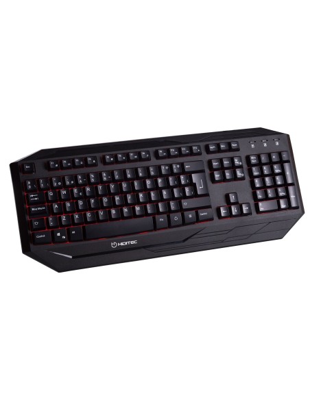 Hiditec GK200 teclado Juego USB QWERTY Negro