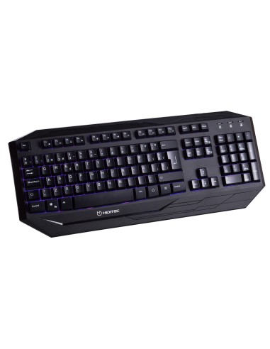 Hiditec GK200 teclado Juego USB QWERTY Negro
