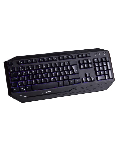 Hiditec GK200 teclado Juego USB QWERTY Negro