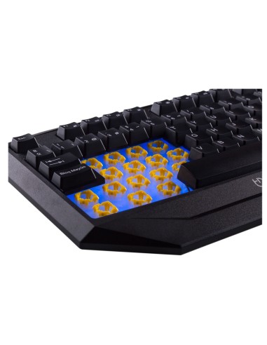 Hiditec GK200 teclado Juego USB QWERTY Negro