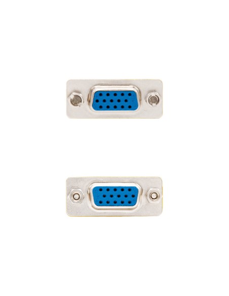 Nanocable 10.16.0001 cambiador de género para cable VGA Multicolor