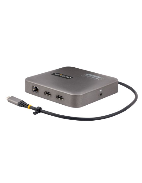 StarTech.com Adaptador Multipuertos USB C - HDMI Doble 4K 60Hz - Hub Ladrón USB 10Gbps de 2 Puertos USB-C USB-A - PD100W - GbE StarTech.com Adaptador Multipuertos USB C - HDMI Doble 4K 60Hz - Hub Ladrón USB 10Gbps de 2 Puertos USB-C USB-A - PD100W - GbE
