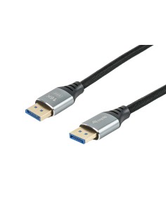Equip 119283 cable DisplayPort 3 m Plata, Negro 2