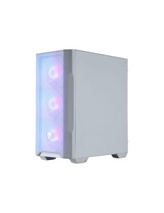 MSI MAG FORGE M100R Midi Tower Transparente, Blanco