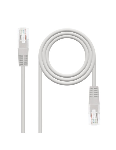 Nanocable Cable de red latiguillo RJ45 LSZH Cat.6A SFTP AWG26, Gris, 10 m