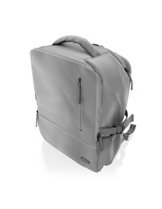 AISENS Mochila Deportiva Repelente Al Agua Para Portatil 15.6, Gris 2