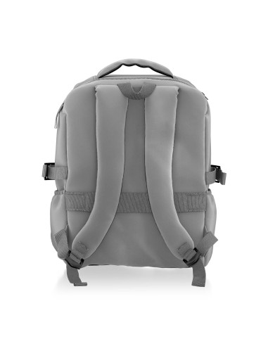 AISENS Mochila Deportiva Repelente Al Agua Para Portatil 15.6, Gris