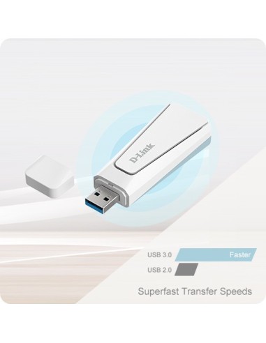 D-Link Wi-Fi 6 AX1800 USB 3.0 Dongle WLAN 1800 Mbit s
