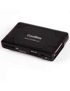 CoolBox CRE-065 lector de tarjeta USB 2.0 Negro