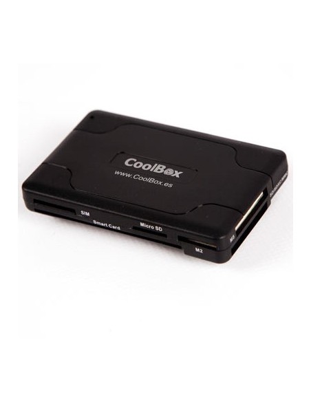 CoolBox CRE-065 lector de tarjeta USB 2.0 Negro CoolBox CRE-065 lector de tarjeta USB 2.0 Negro