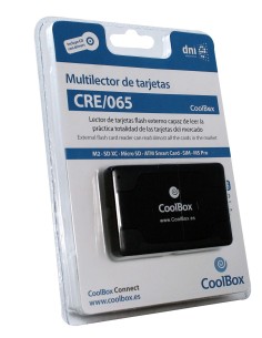 CoolBox CRE-065 lector de tarjeta USB 2.0 Negro 2