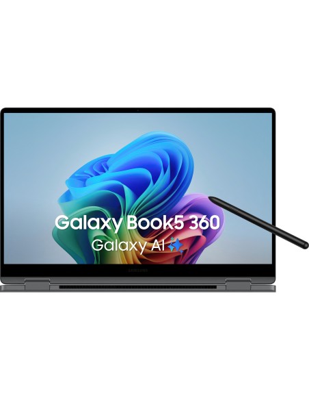 Samsung Galaxy Book5 360 Intel Core Ultra 5 226V Portátil 39,6 cm (15.6") Pantalla táctil Full HD 16 GB LPDDR5x-SDRAM 512 GB Samsung Galaxy Book5 360 Intel Core Ultra 5 226V Portátil 39,6 cm (15.6") Pantalla táctil Full HD 16 GB LPDDR5x-SDRAM 512 GB