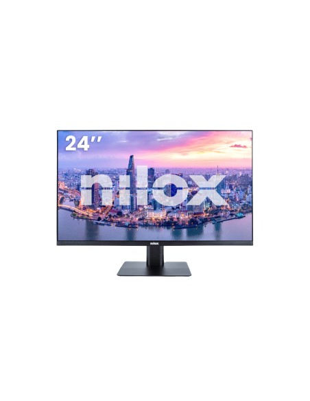 Nilox MONITOR 24" NXMM24FHD112 LED FULLHD IPS 100HZ HDMI DP SQUARE· pantalla para PC 60,5 cm (23.8") 1920 x 1080 Pixeles Negro Nilox MONITOR 24" NXMM24FHD112 LED FULLHD IPS 100HZ HDMI DP SQUARE· pantalla para PC 60,5 cm (23.8") 1920 x 1080 Pixeles Negro
