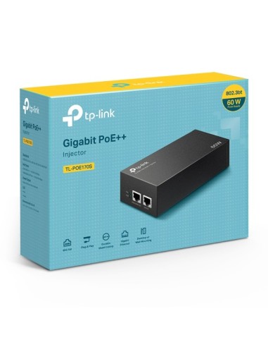 TP-Link TL-POE170S adaptador e inyector de PoE Gigabit Ethernet