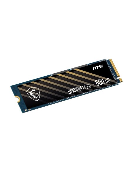 MSI SPATIUM M450 PCIe 4.0 NVMe M.2 500GB PCI Express 4.0 3D NAND