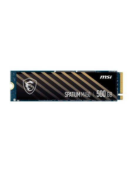 MSI SPATIUM M450 PCIe 4.0 NVMe M.2 500GB PCI Express 4.0 3D NAND