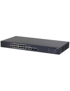 Dahua Technology CS4220-16GT-240 Gestionado L2 Gigabit Ethernet (10 100 1000) Energía sobre Ethernet (PoE) Negro