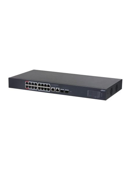 Dahua Technology CS4220-16GT-240 Gestionado L2 Gigabit Ethernet (10 100 1000) Energía sobre Ethernet (PoE) Negro