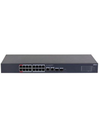 Dahua Technology CS4220-16GT-240 Gestionado L2 Gigabit Ethernet (10 100 1000) Energía sobre Ethernet (PoE) Negro
