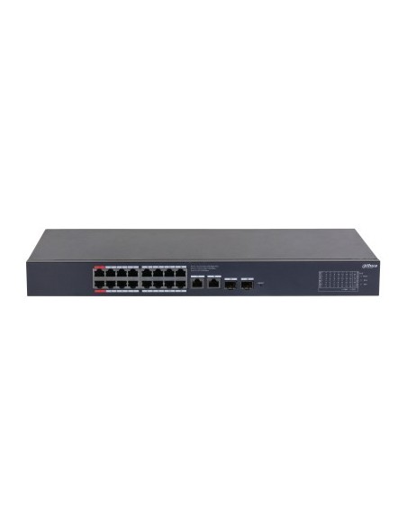 Dahua Technology CS4220-16GT-240 Gestionado L2 Gigabit Ethernet (10 100 1000) Energía sobre Ethernet (PoE) Negro